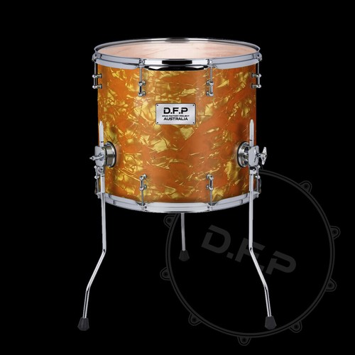 Dfp drum wrap light orange - dfp,