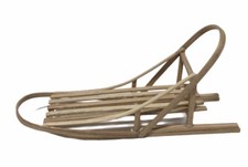 Model Slider Dog Sled Wooden