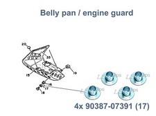4x Yamaha XTZ750 supertenere