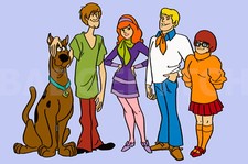 THE SCOOBY GANG LARGE FRIDGE