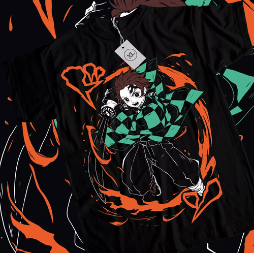 Tanjiro shirt demon slayer - demon,