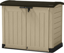 Storage Shed Keter Store-It Out Outdoor Garden Furniture Storage Sheds - Beige