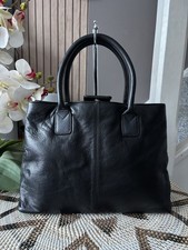 Hotter Black Leather Bag