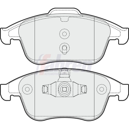 Brake pads set - pads,