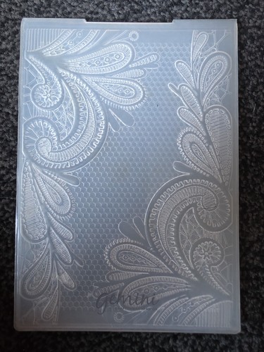 Gemini embossing plate - 3d,