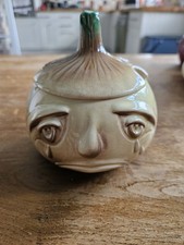 SYLVAC  LARGE ONION FACE POT