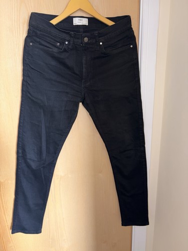 Men skinny fit - m&s, black