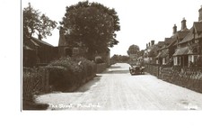 THE STREET, MUNDFORD ,NEAR THETFORD   - RARE NORFOLK POSTCARD