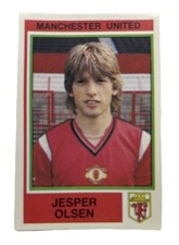 Panini Football 85 - # 162 - JESPER OLSEN - Manchester United