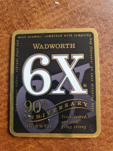 Wadworth brewery 90th - ", 6x