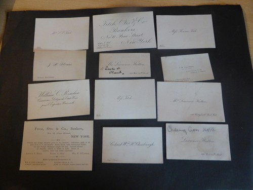 Victorian calling cards - victorian,