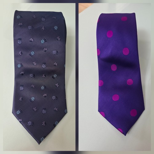 Men ties purple pink - purple/pink,