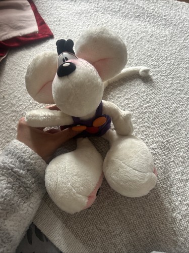 Diddl plush teddy - plush, vintage