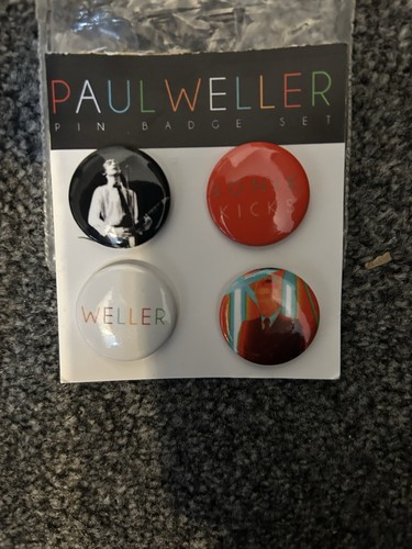 Paul weller badge set 4 - paul,