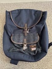 Fred Perry Navy Blue Backpack