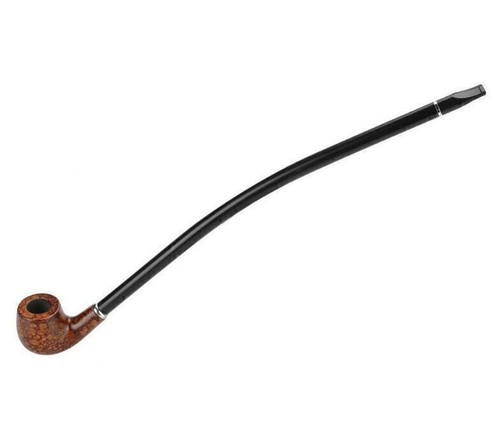 Wooden tobacco smoking pipe - wooden,