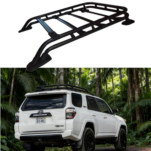 Black adjustable roof rack - adjustable,
