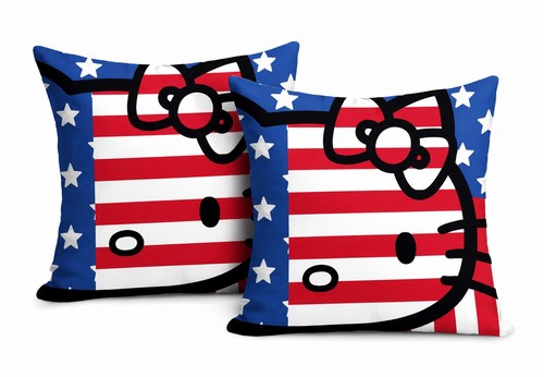 Hello kitty patriotic pillow - patriotic,