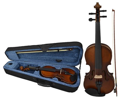 Size violin kit with bow - size,