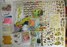 Card Toppers.Stickers. Die Cuts.Fish. Men.Women.Teddies.Greetings. 10 Pkts. 