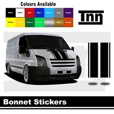 Bonnet Stripe Stickers Vinyl