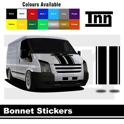Bonnet stripe stickers vinyl - stripe,