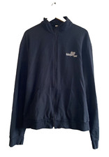 Chicago Shakespeare Theater Jacet Black Zip Up Sweatshirt Jacket Cotton Size XL