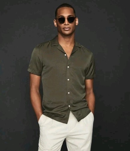 Nwt reiss mens cuban collar - cuban,