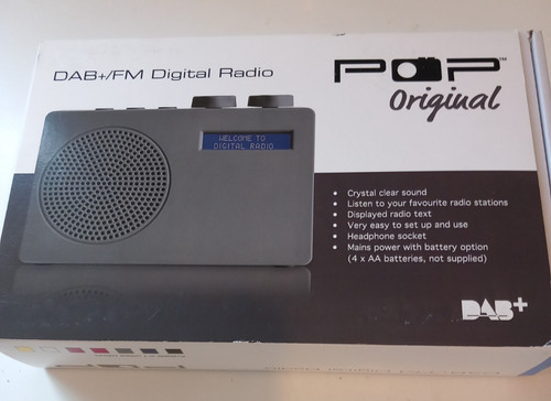 Mini dab digital radio with - mini,