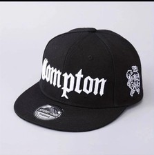 Black Embroidered "Compton"
