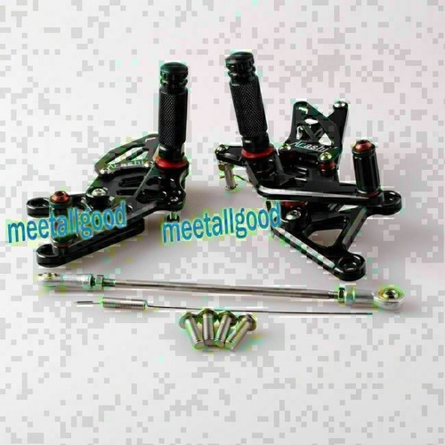 Rearset foot pegs - foot, fit