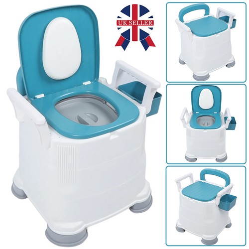 Bedside commode toilet - toilet, 3