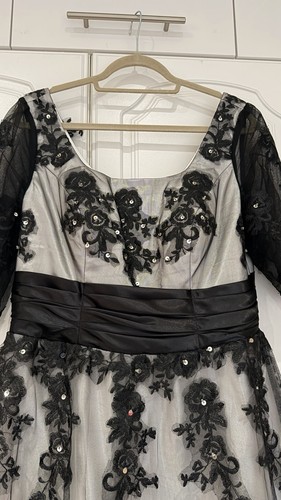 Black ballgown size - gk,