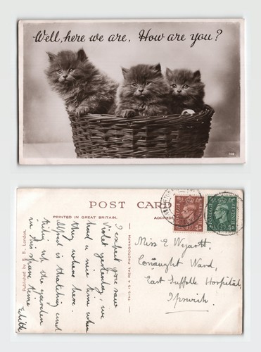 Vintage real photo postcard - photo,