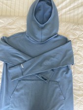 Sweaty Betty Running/ training  Jumper with Detachable Full Face Snood Blue M