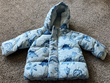 Boys NEXT Blue Dinosaur Print