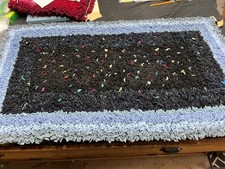 Handmade proggy proddy mat