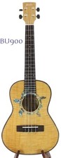 Alulu Solid Lagerstroemia wood Tenor ukulele, Turtle pattern rosette, BU900