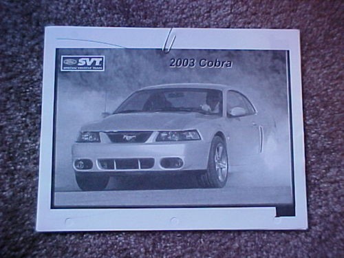 2003 ford svt - 2003, cobra
