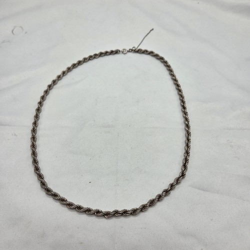 925 silver twisted - silver, rope