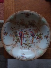 Crown Ducal Birds Of Paradise Bowl