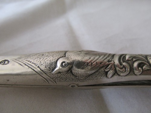 Antique sterling silver - antique, glove