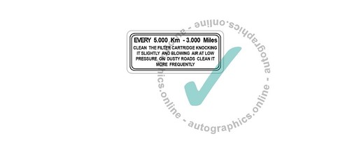 Lambretta clean air filter - lambretta,