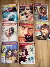 8x Vintage Photoplay Film Monthly Magazines Jan/Feb/Apr/May/Aug/Oct/Nov/Dec 1976