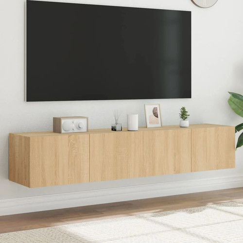 Modern wooden 2pcs wall - wooden,