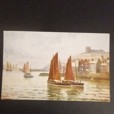 Whitby Harbour Fishing Boats