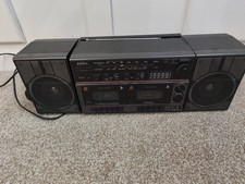 Saisho PT250 Ghetto Blaster Boombox Stereo Fully Works , See Description