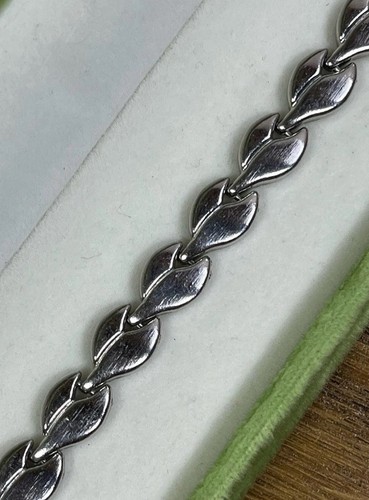 Silver tone tulip - silver, flower