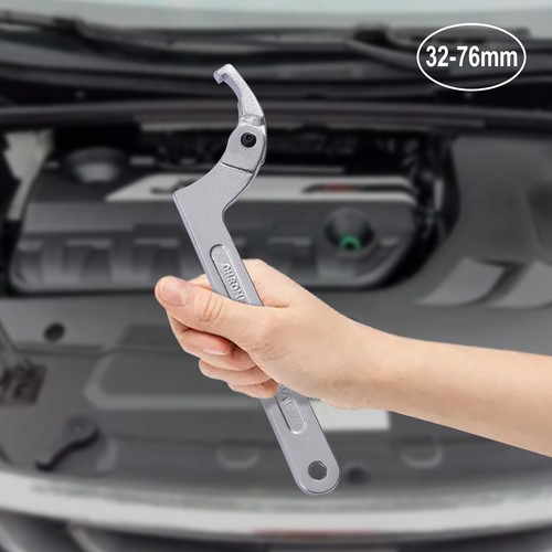 Adjustable hook wrench - hook,