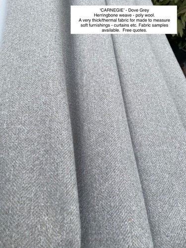 Grey herringbone tweed - tweed, to